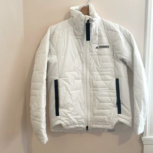 adidas Terrex My Shelter Primaloft Jacket. White. Size Small
